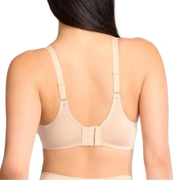 Wacoal Basic Beauty Spacer Underwire Everyday Wear Sand Nude Bra Women’s 32DD - Picture 2 of 12